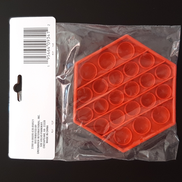 Bubble Popping Toy Set of 3 Fidget Sensory Toys NEW 4.25" to 4.875" - Picture 7 of 7